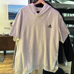 Adidas Short Sleeve Sweater Side Buttons